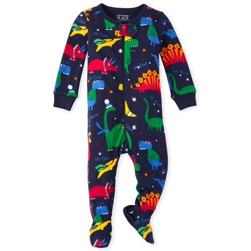 s Baby And Toddler Boys Dino Matching Snug Fit Cotton One Piece Pajamas - Blue - The Children's Place
s Baby And Toddler Boys Dino Matching Snug Fit Cotton One Piece Pajamas - Blue - The Children's Place
