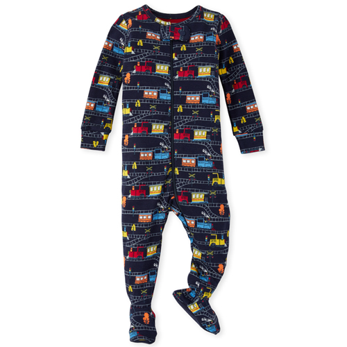 s Baby And Toddler Boys Train Snug Fit Cotton One Piece Pajamas - Blue - The Children's Place
s Baby And Toddler Boys Train Snug Fit Cotton One Piece Pajamas - Blue - The Children's Place