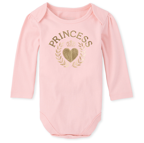 Newborn Baby Mommy And Me Foil Princess Matching Graphic Bodysuit - Pink - The Children's Place
Newborn Baby Mommy And Me Foil Princess Matching Graphic Bodysuit - Pink - The Children's Place
