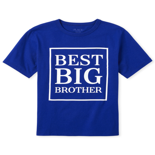 s Boys Glow Best Brother Matching Graphic Tee - Blue T-Shirt - The Children's Place
s Boys Glow Best Brother Matching Graphic Tee - Blue T-Shirt - The Children's Place