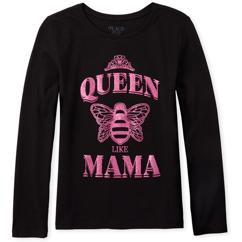 s Mommy And Me Queen Bee Matching Graphic Tee - Black T-Shirt - The Children's Place
s Mommy And Me Queen Bee Matching Graphic Tee - Black T-Shirt - The Children's Place