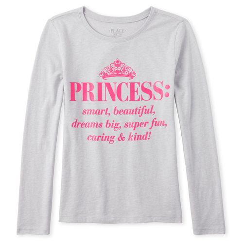 Girls Glitter Princess Matching Graphic Tee - Blue T-Shirt - The Children's Place
Girls Glitter Princess Matching Graphic Tee - Blue T-Shirt - The Children's Place