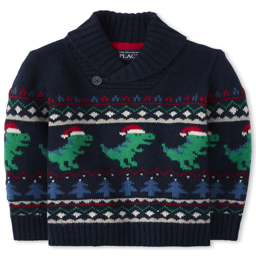 s Toddler And Boys Merry Rex-Mas Shawl Collar Sweater - Blue - The Children's Place
s Toddler And Boys Merry Rex-Mas Shawl Collar Sweater - Blue - The Children's Place