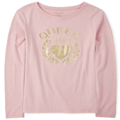 Womens Mommy And Me Foil Queen Matching Graphic Tee - Pink T-Shirt - The Children' Place
Womens Mommy And Me Foil Queen Matching Graphic Tee - Pink T-Shirt - The Children' Place