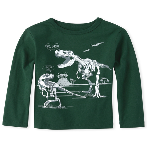 s Baby And Toddler Boys Dino Bro Matching Graphic Tee - Green T-Shirt - The Children's Place
s Baby And Toddler Boys Dino Bro Matching Graphic Tee - Green T-Shirt - The Children's Place