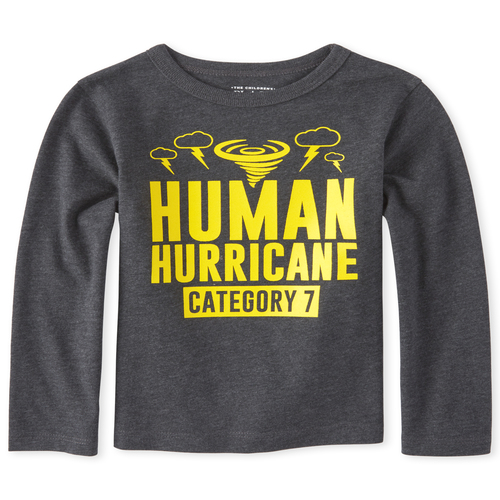 s Baby And Toddler Boys Human Hurricane Graphic Tee - Black T-Shirt - The Children's Place
s Baby And Toddler Boys Human Hurricane Graphic Tee - Black T-Shirt - The Children's Place