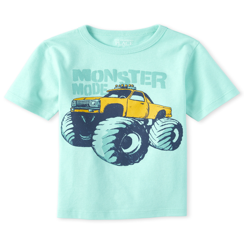 s Baby And Toddler Boys Monster Truck Graphic Tee - Blue T-Shirt - The Children's Place
s Baby And Toddler Boys Monster Truck Graphic Tee - Blue T-Shirt - The Children's Place