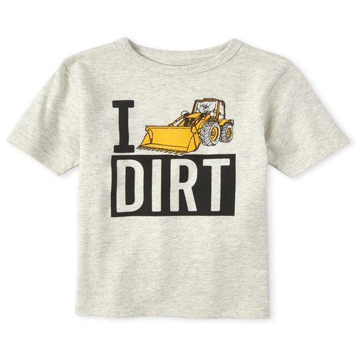s Baby And Toddler Boys Dirt Graphic Tee - Gray T-Shirt - The Children's Place
s Baby And Toddler Boys Dirt Graphic Tee - Gray T-Shirt - The Children's Place