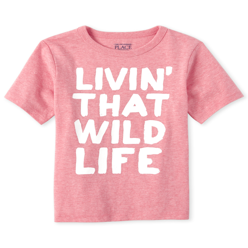 s Baby And Toddler Boys Wild Life Graphic Tee - Pink T-Shirt - The Children's Place
s Baby And Toddler Boys Wild Life Graphic Tee - Pink T-Shirt - The Children's Place