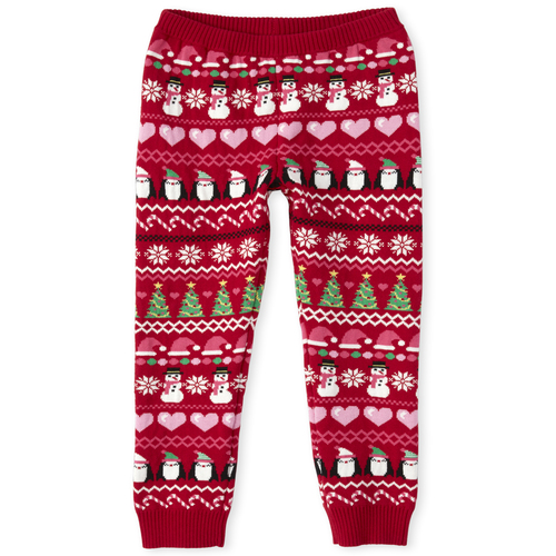 Baby Girls Toddler And Penguin Party Sweater Leggings - Red - The Children's Place
Baby Girls Toddler And Penguin Party Sweater Leggings - Red - The Children's Place