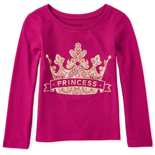 s Baby And Toddler Glitter Princess Graphic Tee - Pink T-Shirt - The Children's Place
s Baby And Toddler Glitter Princess Graphic Tee - Pink T-Shirt - The Children's Place