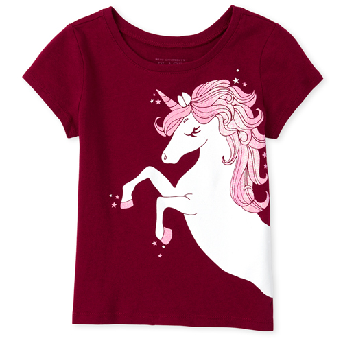 s Baby And Toddler Glitter Unicorn Matching Graphic Tee - Red T-Shirt - The Children's Place
s Baby And Toddler Glitter Unicorn Matching Graphic Tee - Red T-Shirt - The Children's Place