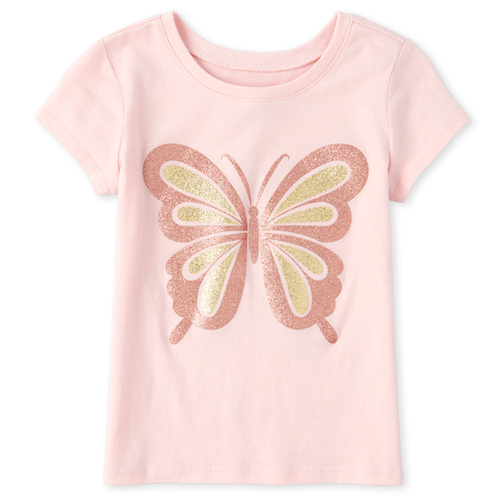 s Baby And Toddler Glitter Butterfly Matching Graphic Tee - Pink T-Shirt - The Children's Place
s Baby And Toddler Glitter Butterfly Matching Graphic Tee - Pink T-Shirt - The Children's Place
