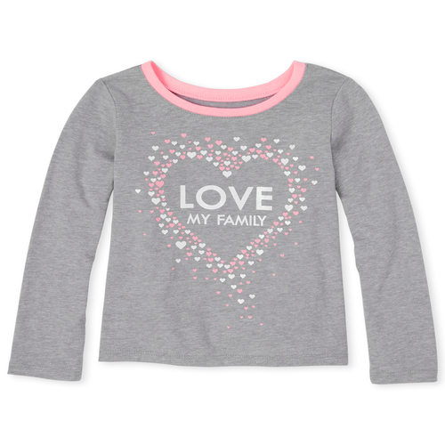 s Baby And Toddler Glitter Family Graphic Tee - Gray T-Shirt - The Children's Place
s Baby And Toddler Glitter Family Graphic Tee - Gray T-Shirt - The Children's Place