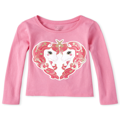 s Baby And Toddler Mommy And Me Glitter Unicorn Heart Matching Graphic Tee - Pink T-Shirt - The Children's Place
s Baby And Toddler Mommy And Me Glitter Unicorn Heart Matching Graphic Tee - Pink T-Shirt - The Children's Place