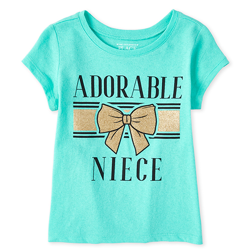 s Baby And Toddler Glitter Niece Graphic Tee - Blue T-Shirt - The Children's Place
s Baby And Toddler Glitter Niece Graphic Tee - Blue T-Shirt - The Children's Place