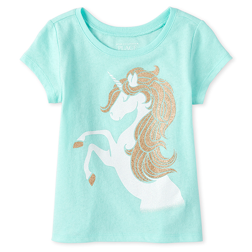 s Baby And Toddler Glitter Unicorn Matching Graphic Tee - Green T-Shirt - The Children's Place
s Baby And Toddler Glitter Unicorn Matching Graphic Tee - Green T-Shirt - The Children's Place