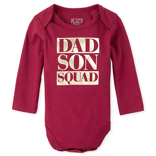 s Baby Boys Matching Family Foil Squad Graphic Bodysuit - Red - The Children's Place
s Baby Boys Matching Family Foil Squad Graphic Bodysuit - Red - The Children's Place