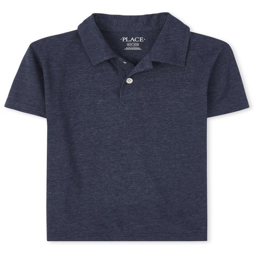 Boys Boys Jersey Polo - Blue - The Children's Place