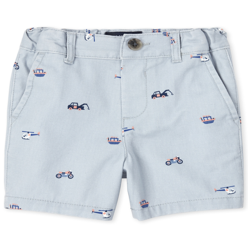 s Baby And Toddler Boys Transportation Chino Shorts - Gray - The Children's Place
s Baby And Toddler Boys Transportation Chino Shorts - Gray - The Children's Place