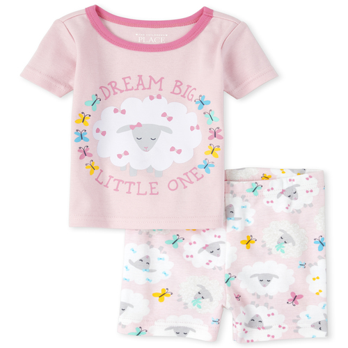 s Baby And Toddler Sheep Snug Fit Cotton Pajamas - Pink - The Children's Place
s Baby And Toddler Sheep Snug Fit Cotton Pajamas - Pink - The Children's Place