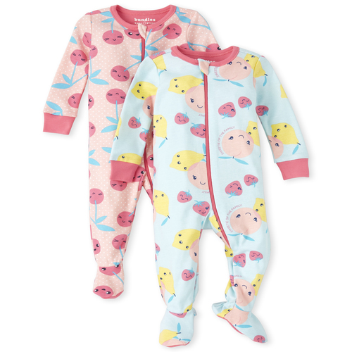 s Baby And Toddler Fruit Snug Fit Cotton One Piece Pajamas 2-Pack - Pink - The Children's Place
s Baby And Toddler Fruit Snug Fit Cotton One Piece Pajamas 2-Pack - Pink - The Children's Place