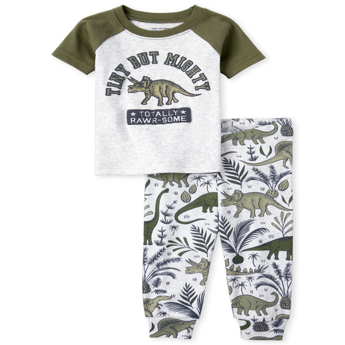 s Baby And Toddler Boys Puff Print Dino Snug Fit Cotton Pajamas - Gray - The Children's Place
s Baby And Toddler Boys Puff Print Dino Snug Fit Cotton Pajamas - Gray - The Children's Place