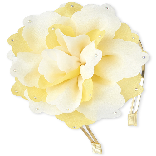 Girls Rhinestud Flower Double Band Metal Headband - Yellow - The Children's Place
Girls Rhinestud Flower Double Band Metal Headband - Yellow - The Children's Place