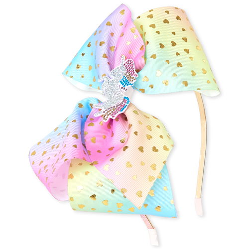 Girls Foil Rainbow Unicorn Bow Metal Headband - Multi - The Children's Place
Girls Foil Rainbow Unicorn Bow Metal Headband - Multi - The Children's Place
