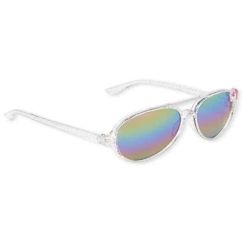 Baby Girls Toddler Glitter Aviator Sunglasses - Metallic - The Children's Place
Baby Girls Toddler Glitter Aviator Sunglasses - Metallic - The Children's Place