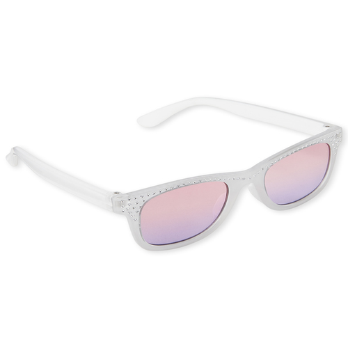 Baby Girls Toddler Rhinestud Retro Sunglasses - White - The Children's Place
Baby Girls Toddler Rhinestud Retro Sunglasses - White - The Children's Place