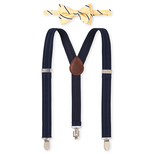 Boys Boys Dad And Me Striped Matching Bow Tie And Suspenders Set - Yellow - The Children's Place
Boys Boys Dad And Me Striped Matching Bow Tie And Suspenders Set - Yellow - The Children's Place