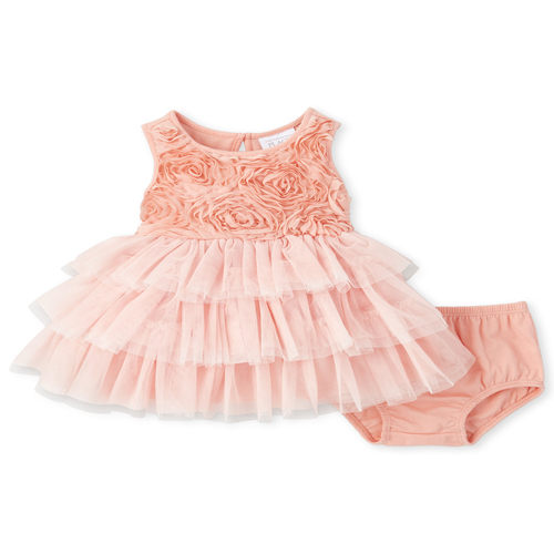 Newborn Baby Glitter Flower Matching Tutu Dress - Pink - The Children's Place
Newborn Baby Glitter Flower Matching Tutu Dress - Pink - The Children's Place
