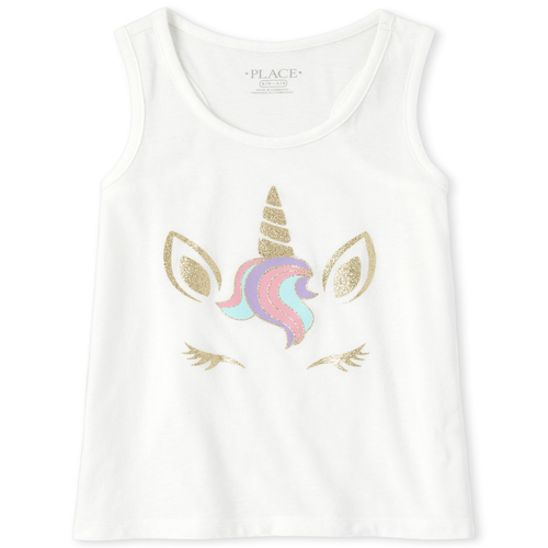 Girls Mix And Match Glitter Racerback Tank Top - White - The Children's Place
Girls Mix And Match Glitter Racerback Tank Top - White - The Children's Place