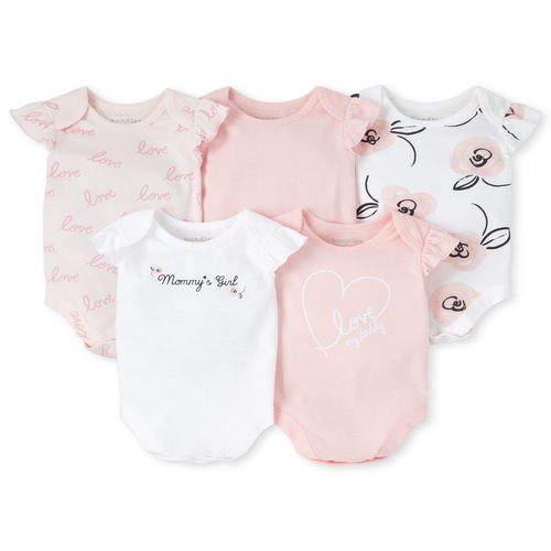 s Baby Floral Mommy And Daddy Graphic Bodysuit 5-Pack - Pink - The Children's Place
s Baby Floral Mommy And Daddy Graphic Bodysuit 5-Pack - Pink - The Children's Place