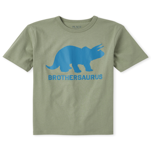 s Boys Matching Family Dino Graphic Tee - Green T-Shirt - The Children's Place
s Boys Matching Family Dino Graphic Tee - Green T-Shirt - The Children's Place