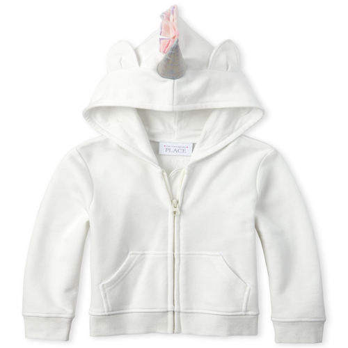 s Baby And Toddler Unicorn French Terry Zip Up Hoodie - White - The Children's Place
s Baby And Toddler Unicorn French Terry Zip Up Hoodie - White - The Children's Place