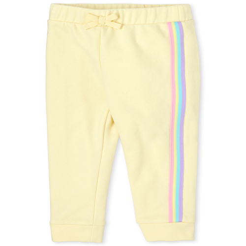 Baby Girls Baby And Toddler Rainbow Side Stripe French Terry Jogger Pants - Yellow - The Children's Place
Baby Girls Baby And Toddler Rainbow Side Stripe French Terry Jogger Pants - Yellow - The Children's Place