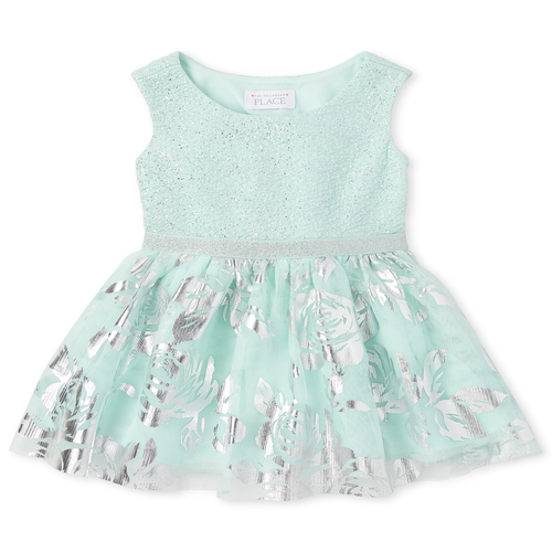 s Baby And Toddler Foil Jacquard Matching Tutu Dress - Blue - The Children's Place
s Baby And Toddler Foil Jacquard Matching Tutu Dress - Blue - The Children's Place