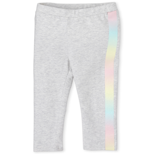 Baby Girls Baby And Toddler Glitter Rainbow Side Stripe Leggings - Gray - The Children's Place
Baby Girls Baby And Toddler Glitter Rainbow Side Stripe Leggings - Gray - The Children's Place