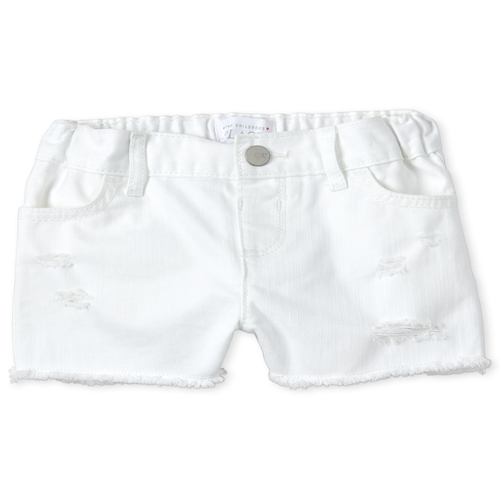 s Baby And Toddler Distressed Denim Shortie Shorts - White - The Children's Place
s Baby And Toddler Distressed Denim Shortie Shorts - White - The Children's Place