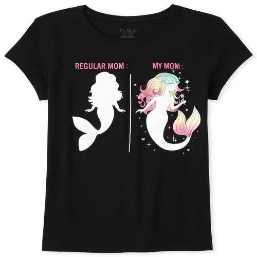 s Mommy And Me Glitter Mermaid Matching Graphic Tee - Black T-Shirt - The Children's Place
s Mommy And Me Glitter Mermaid Matching Graphic Tee - Black T-Shirt - The Children's Place