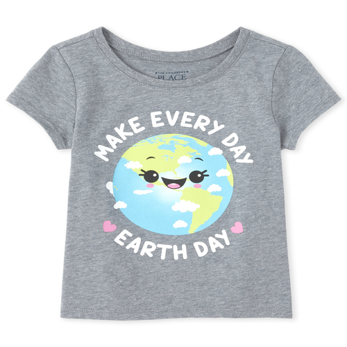 s Baby And Toddler Earth Day Graphic Tee - Gray T-Shirt - The Children's Place
s Baby And Toddler Earth Day Graphic Tee - Gray T-Shirt - The Children's Place