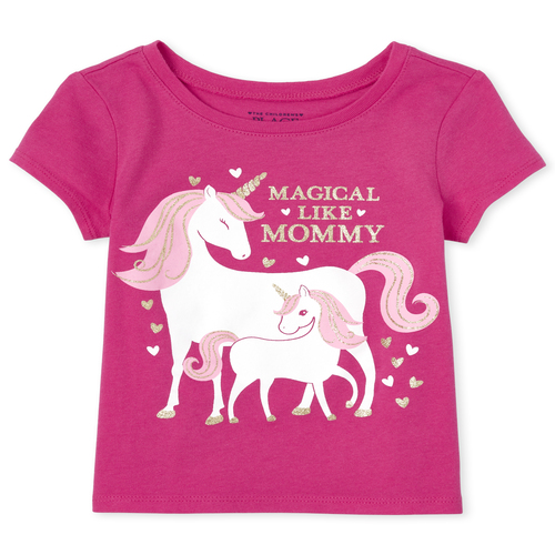 s Baby And Toddler Mom Unicorn Matching Graphic Tee - Pink T-Shirt - The Children's Place
s Baby And Toddler Mom Unicorn Matching Graphic Tee - Pink T-Shirt - The Children's Place
