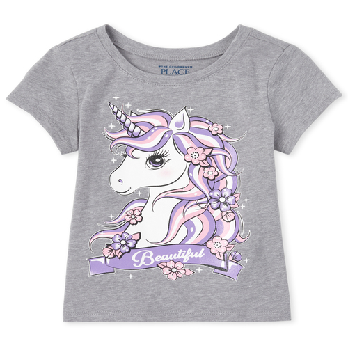 s Baby And Toddler Unicorn Matching Graphic Tee - Gray T-Shirt - The Children's Place
s Baby And Toddler Unicorn Matching Graphic Tee - Gray T-Shirt - The Children's Place