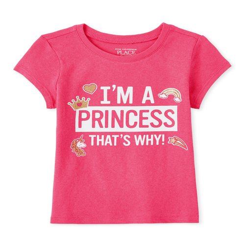 s Baby And Toddler Glitter Princess Matching Graphic Tee - Pink T-Shirt - The Children's Place
s Baby And Toddler Glitter Princess Matching Graphic Tee - Pink T-Shirt - The Children's Place