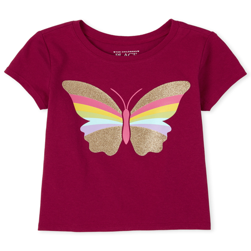 s Baby And Toddler Glitter Rainbow Butterfly Matching Graphic Tee - Pink T-Shirt - The Children's Place
s Baby And Toddler Glitter Rainbow Butterfly Matching Graphic Tee - Pink T-Shirt - The Children's Place
