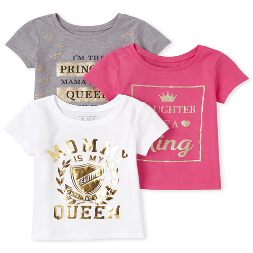 s Baby And Toddler Embellished Mommy And Daddy Graphic Tee 3-Pack - Multi T-Shirt - The Children's Place
s Baby And Toddler Embellished Mommy And Daddy Graphic Tee 3-Pack - Multi T-Shirt - The Children's Place