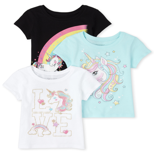 s Baby And Toddler Glitter Unicorn Graphic Tee 3-Pack - Multi T-Shirt - The Children's Place
s Baby And Toddler Glitter Unicorn Graphic Tee 3-Pack - Multi T-Shirt - The Children's Place