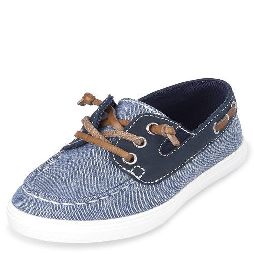 Baby Boys Toddler Boys Chambray Boat Shoes - Blue - The Children's Place
Baby Boys Toddler Boys Chambray Boat Shoes - Blue - The Children's Place